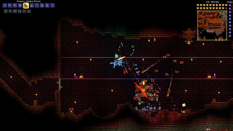 The Golem is a relatively easy boss for this stage of the game