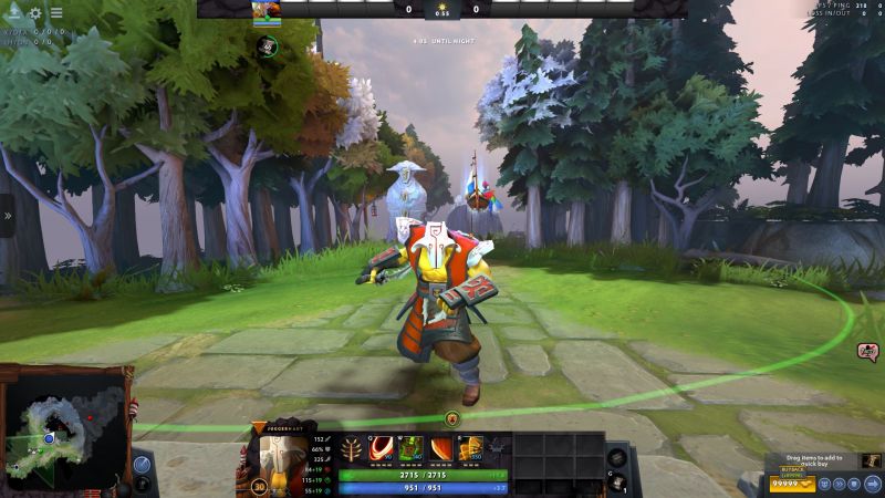 Juggernaut&#039;s various builds in Dota 2 7.29c (Image via Valve)