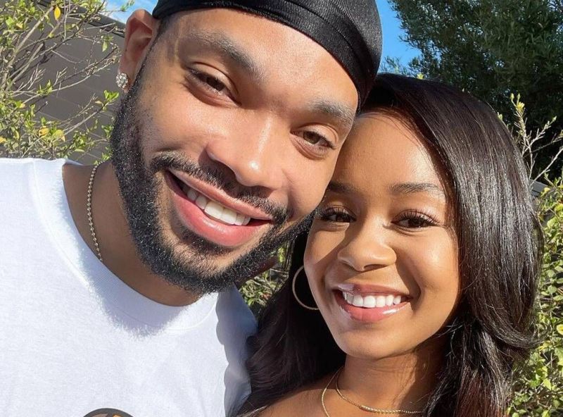 Eric Murphy and Jasmin Lawrence, who are dating each other. (Image via E! Online)