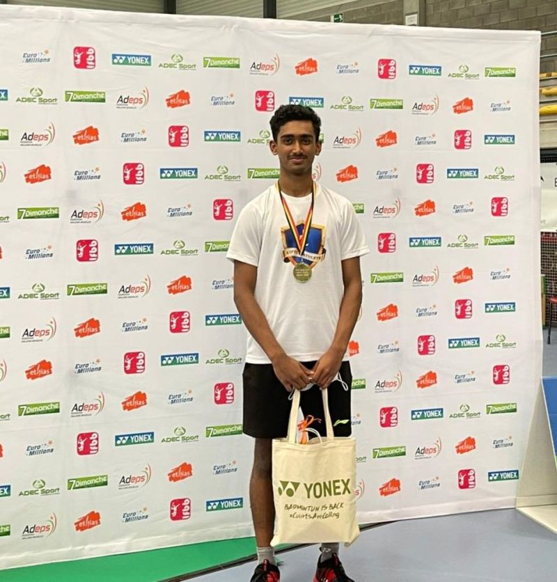 18-year-old Naren Shankar Iyer won the junior title on international debut