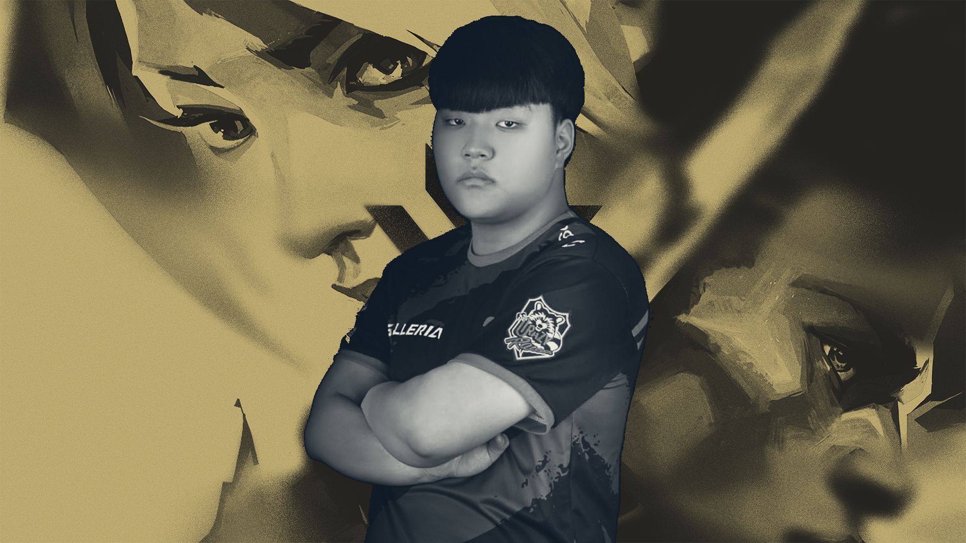 Crazy Raccoon&rsquo;s An &quot;Medusa&quot; Min-cheol after their loss against Vikings in Valorant Champions 2021 Berlin. (Image via Sportskeeda)