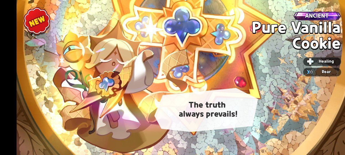 Pure Vanilla Cookie from Cookie Run: Kingdom (Image via Twitter)