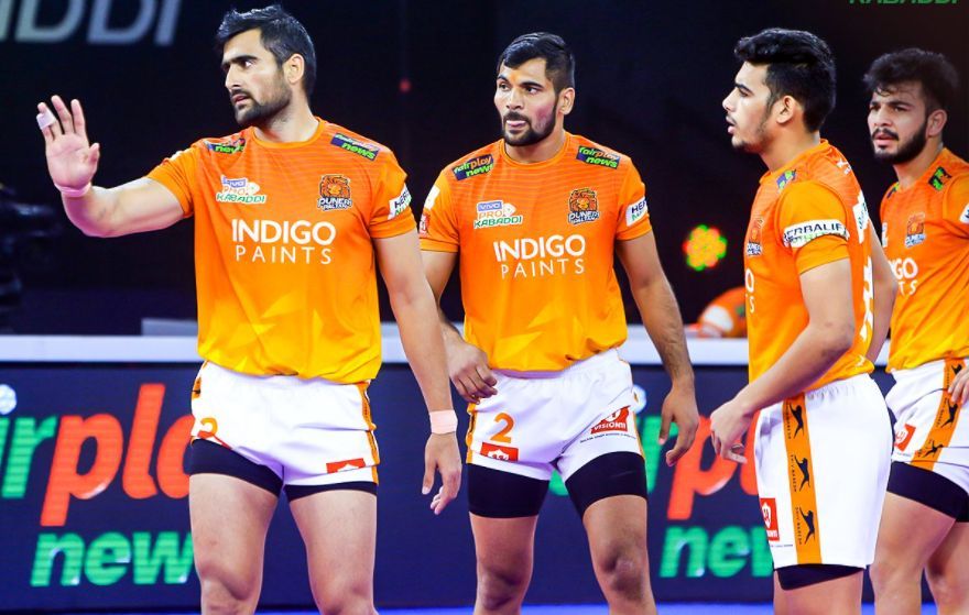 PKL 8 में पुनेरी पलटन ने तमिल थलाइवाज को किया टूर्नामेंट से बाहर (Photo: Pro Kabaddi League)