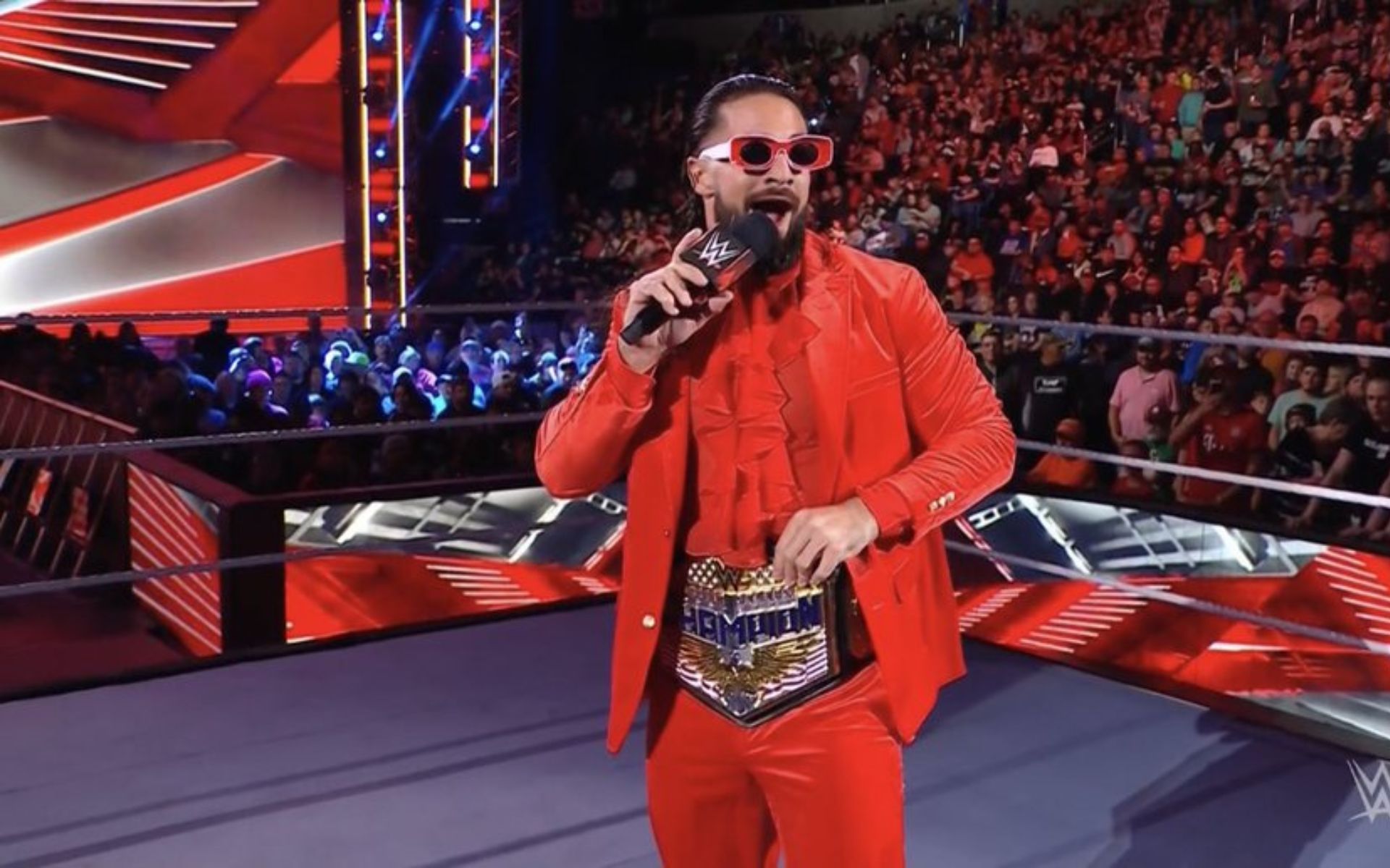 36-year-old star who recently turned face confronts Seth Rollins on RAW