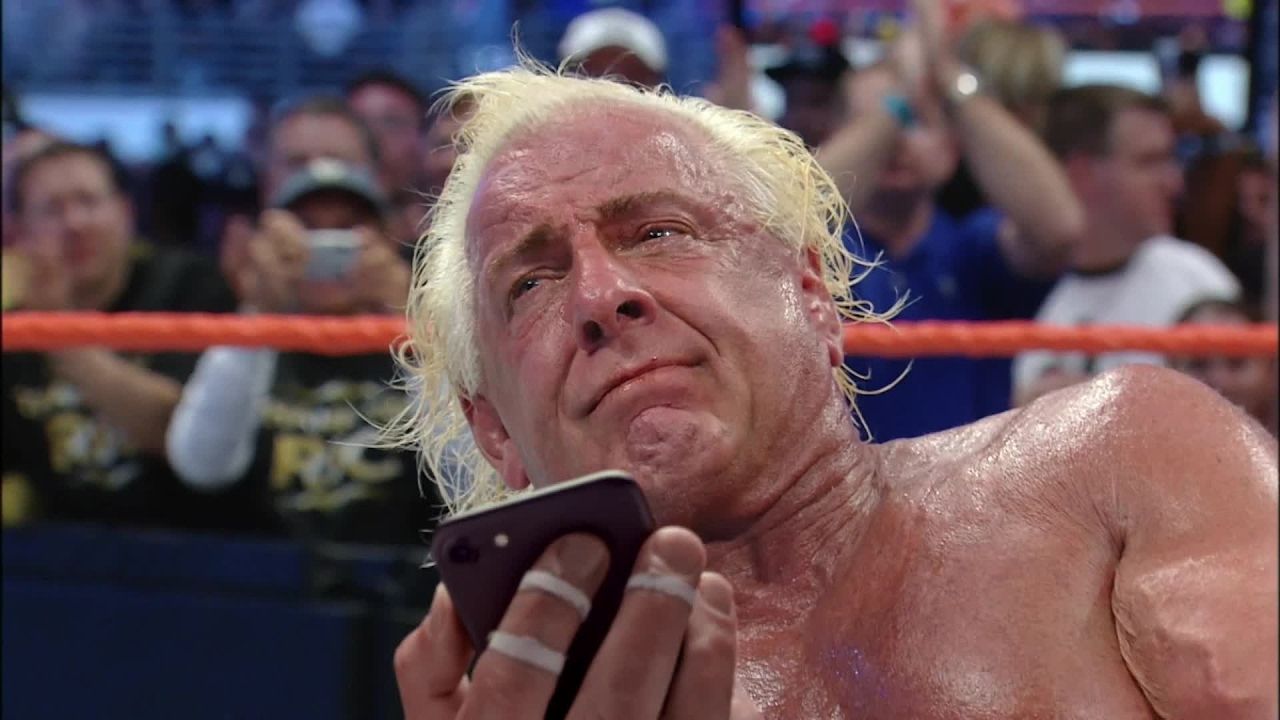 Ric Flair and Ricky Steamboat are legendary rivals.