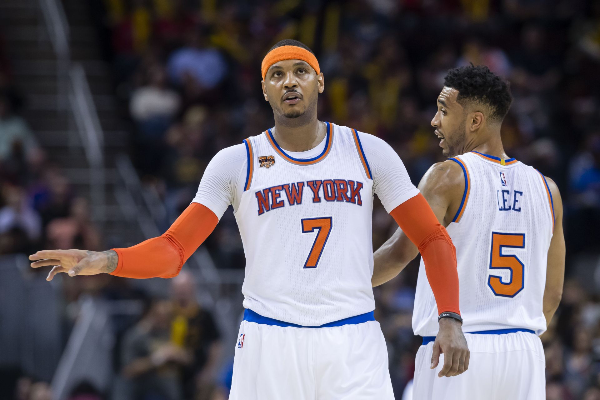 New York Knicks v Cleveland Cavaliers