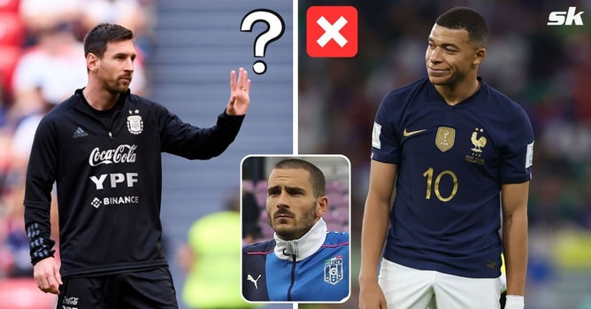 Leonardo Bonucci’s top 3 votes for FIFA The Best men’s player award revealed as Kylian Mbappe misses out