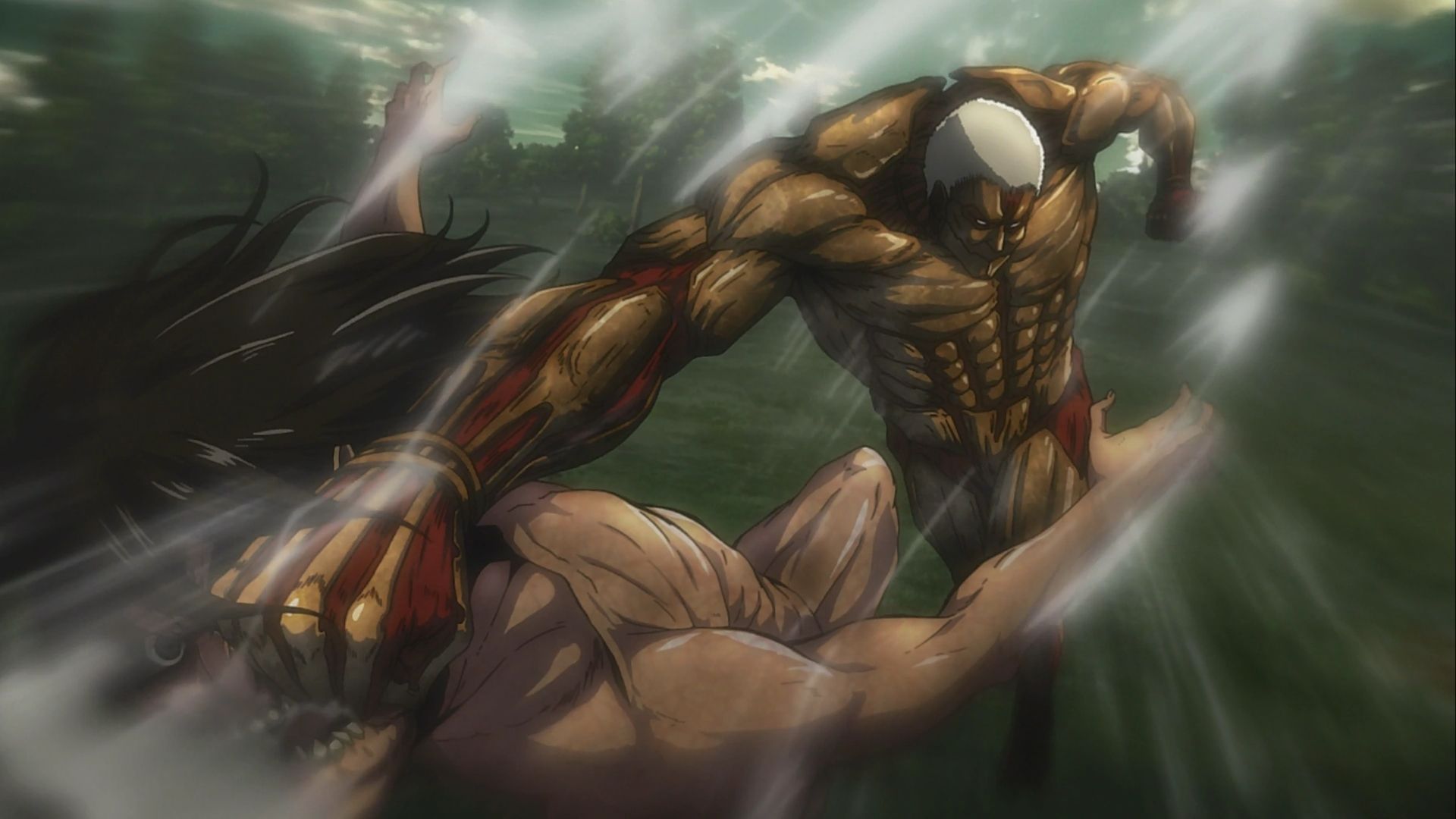 Attack on Titan (Image via Wit Studio)