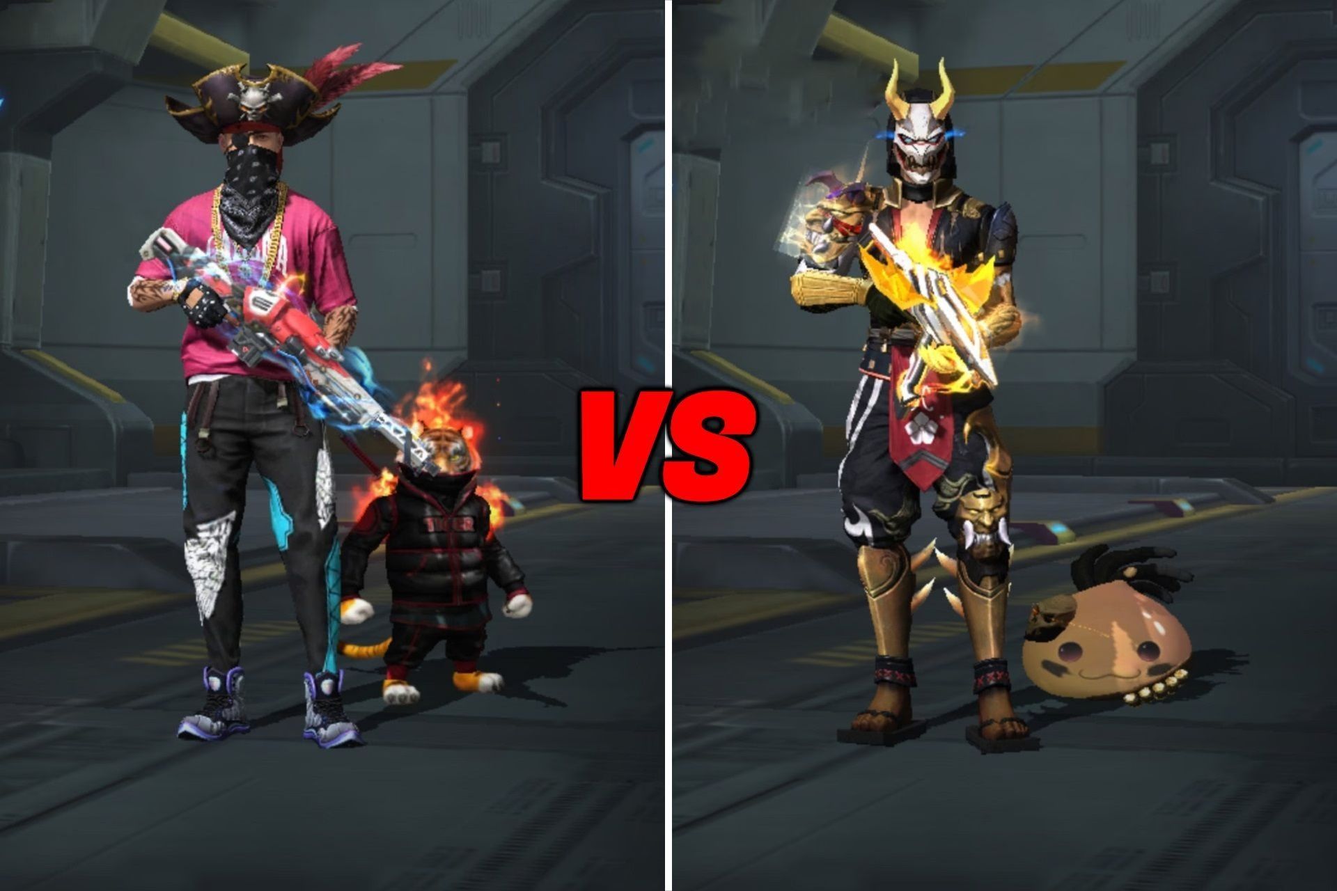 Ajjubhai vs Tonde Gamer की प्रोफाइल (Image via Garena)