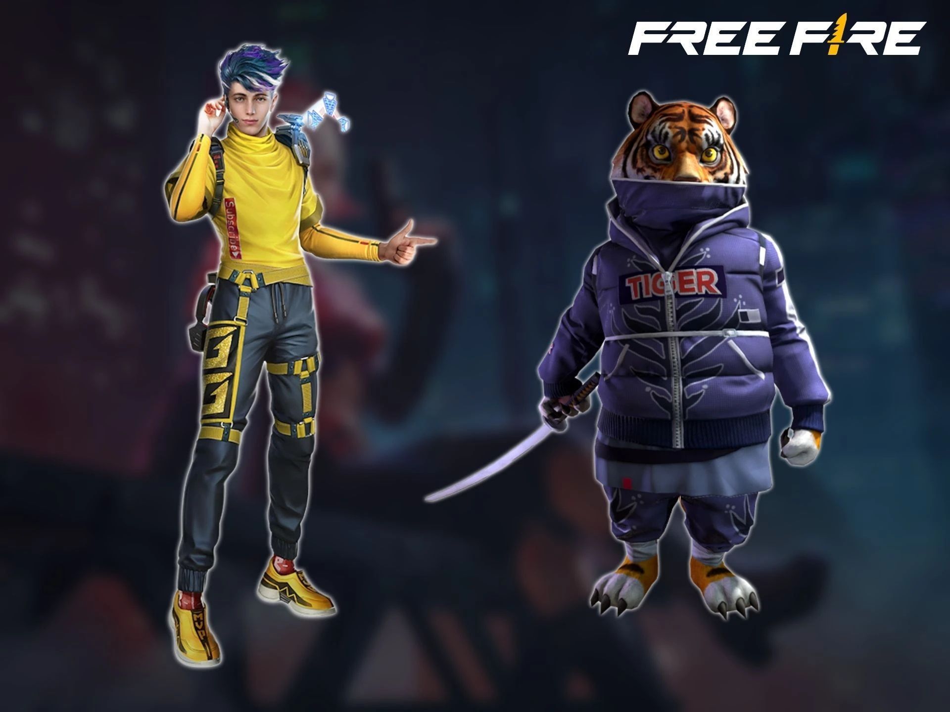 मुफ्त में पाएं कैरेक्टर्स और पेट्स (Image via Garena)