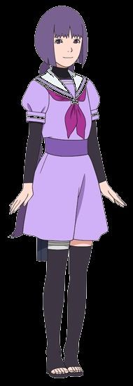 Sumire Kakei in Boruto. Still from the anime.