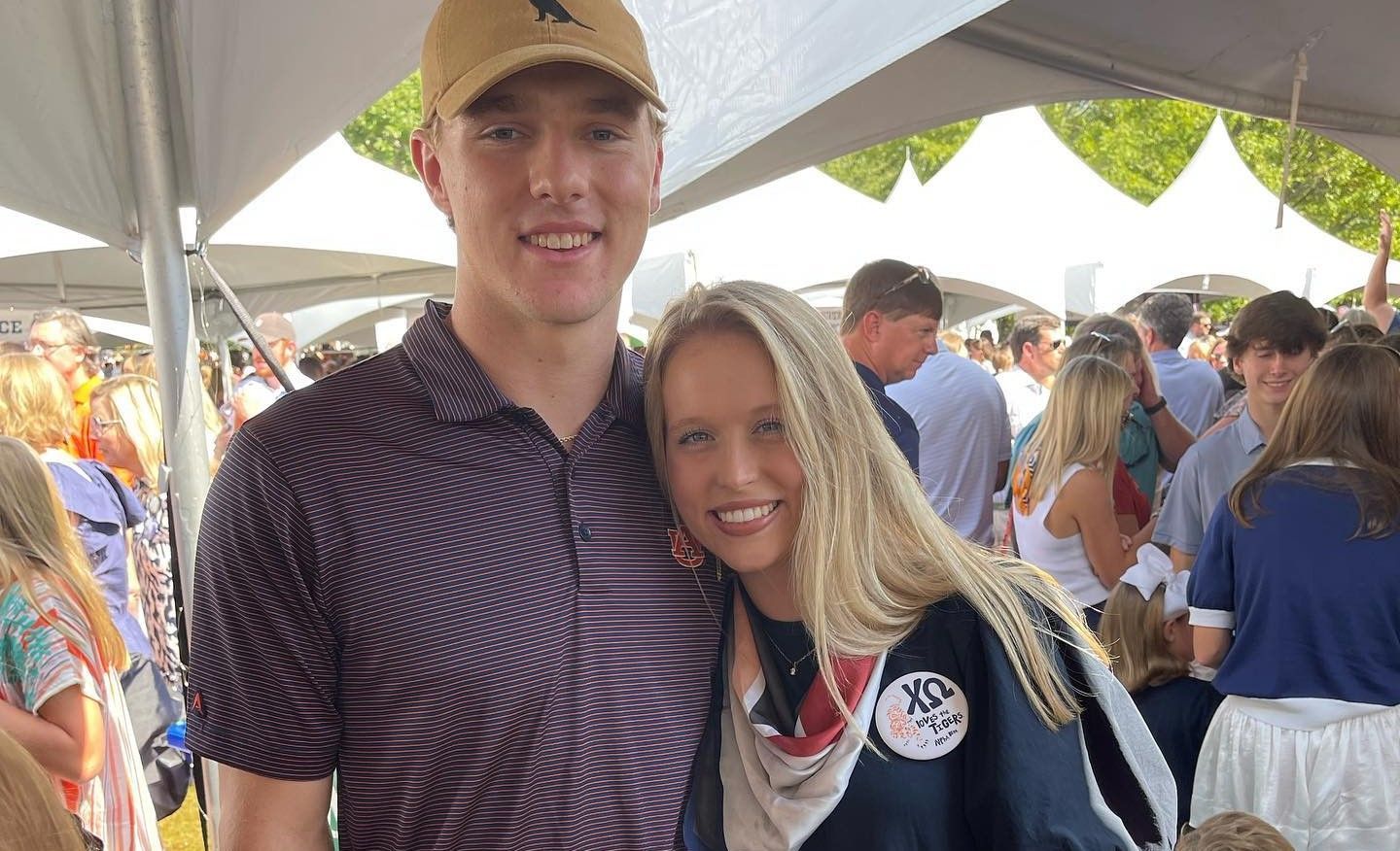 Gunnar Henderson and his college sweetheart Katherine Bishop - photo via Gunnar Henderson