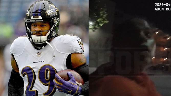 WATCH: Earl Thomas and ex-wife Nina carrying weapons caught in violent altercation by cops