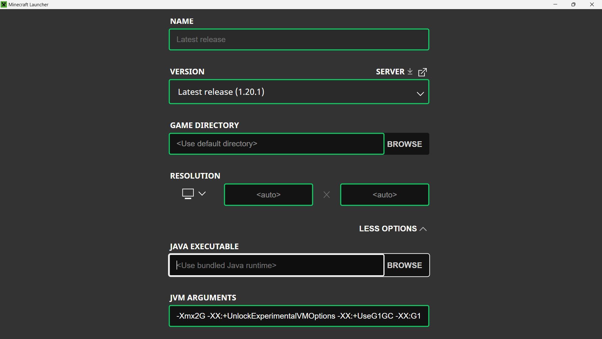 Change the Java Executable path inside the official Minecraft launcher (Image via Sportskeeda)