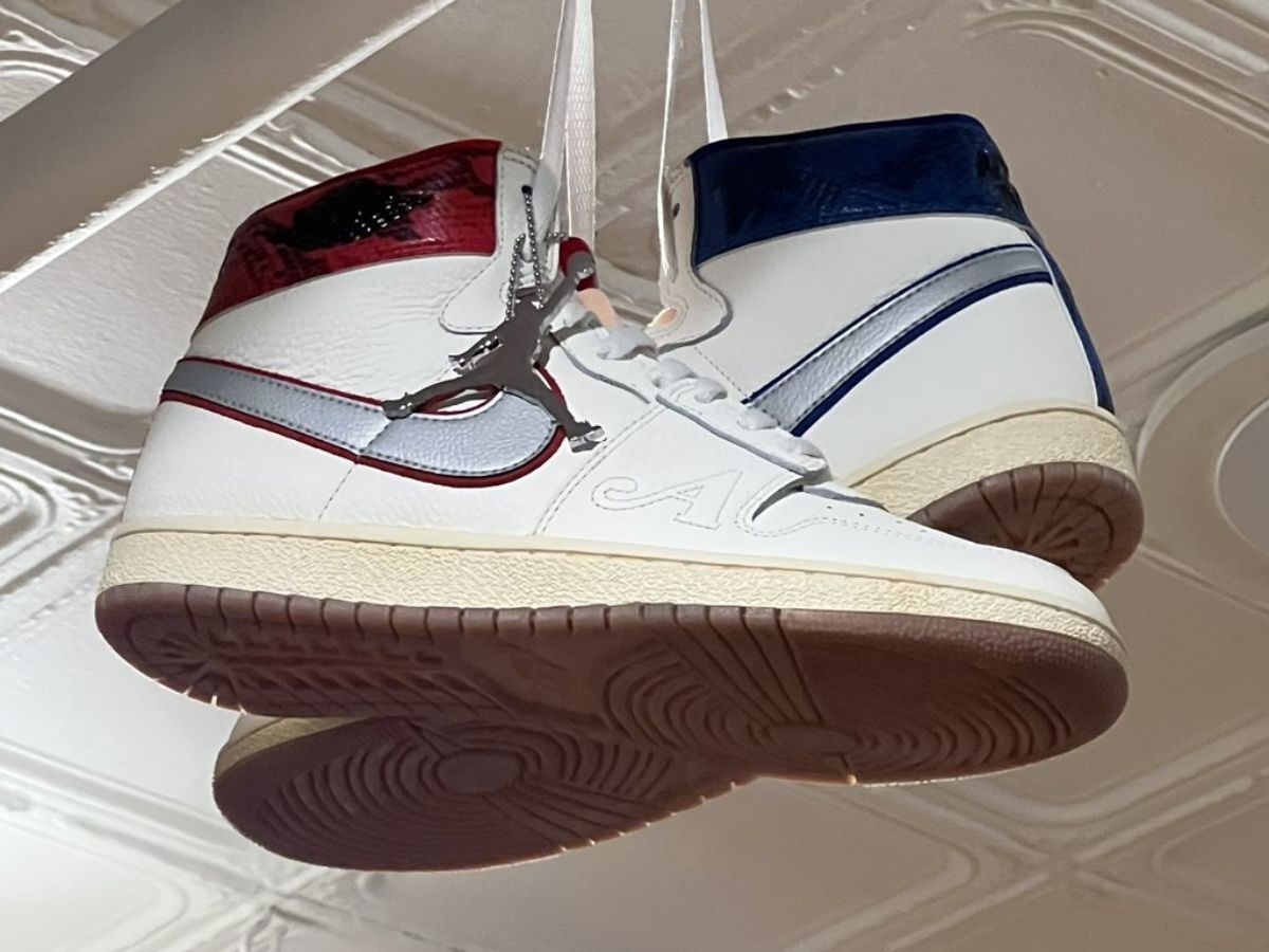 Awake NY x Jordan Air Ship sneakers (Image via @brendandunne/Twitter)