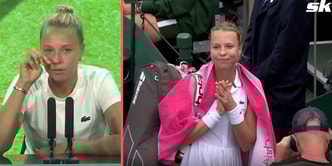 WATCH: Retiring Anett Kontaveit breaks into tears in her post-match press conference after Wimbledon 2R loss