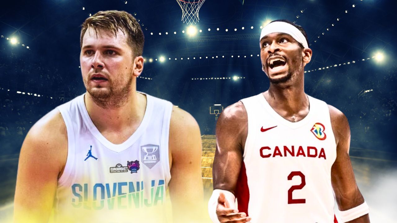 Luka Doncic of Slovenia and Shai Gilgeous-Alexander of Canada are two of the early favorites for the 2023 FIBA World Cup MVP award