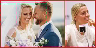 "Let's not complicate it" - Petra Kvitova on whether she'll take up husband Jiri Vanek's surname on tour after marriage