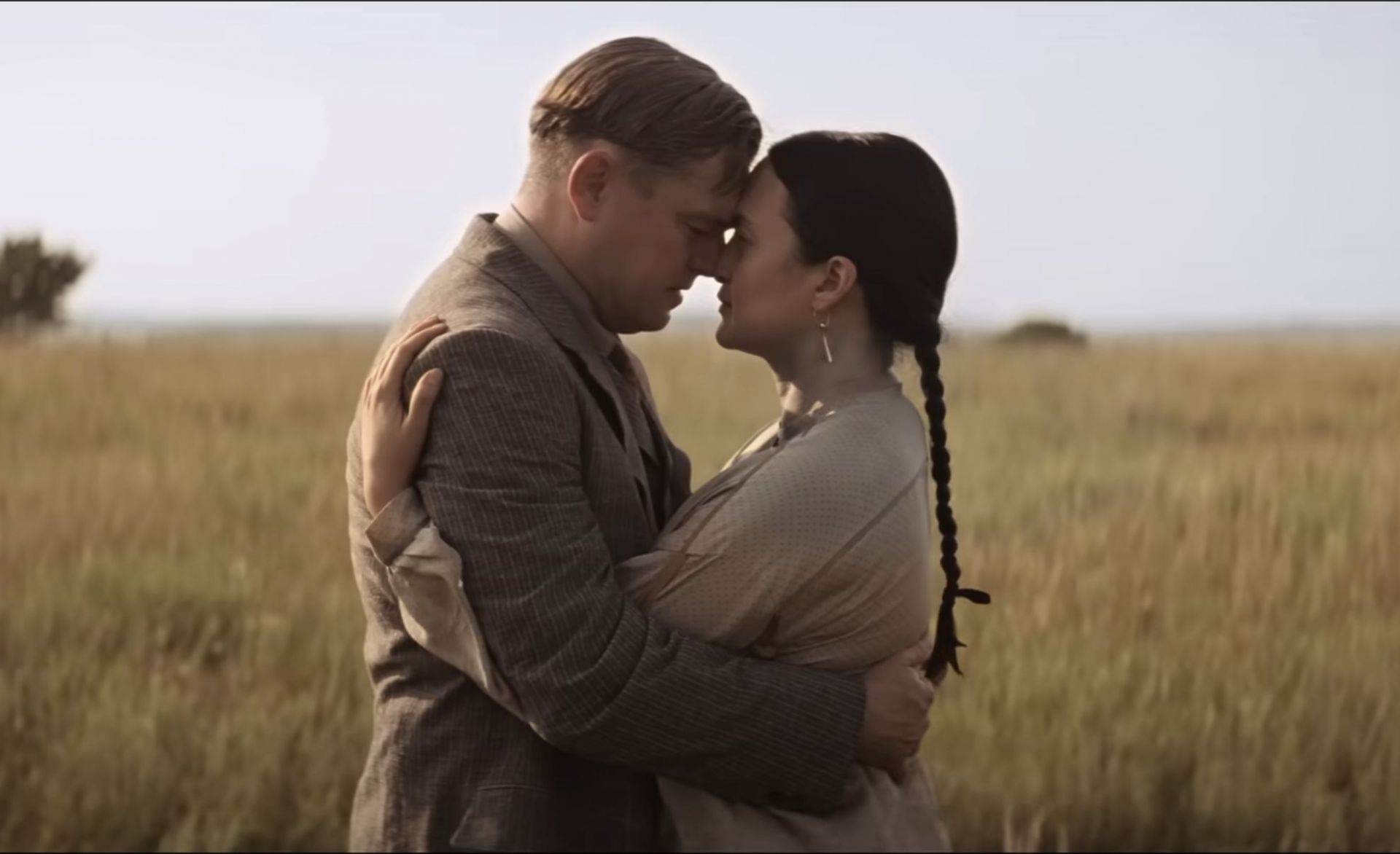 A still of Mollie and Ernest Burkhart (Image via Apple TV+)