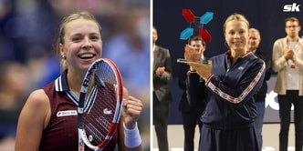 Anett Kontaveit celebrates winning women's invitational tournament in Luxembourg months after retiring from tennis
