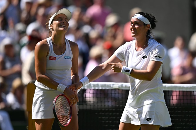 "Next Gen" - Ons Jabeur jokes after spending time with Tatjana Maria's kids during Zhengzhou Open