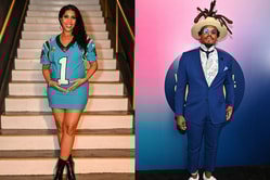 Cam Newton’s girlfriend jokes about ‘$100,000,000 QB putting pressure’ on having sixth child