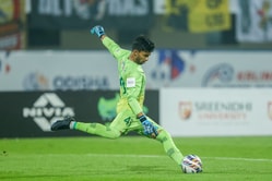 "I want to wear the blue jersey of the Indian team one day" - Sreenidi Deccan goalkeeper Aryan Lamba