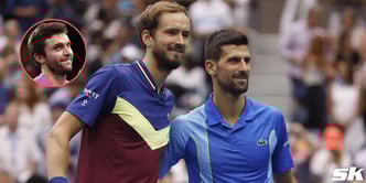Gilles Simon shares how his role in Daniil Medvedev's 1st victory against Novak Djokovic included him in Russian's team: "I explained to him & he won"