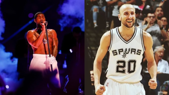 “Also the hairline”: Manu Ginobili in awe of Usher’s appearance, wishes to be as buffed when he turns 45