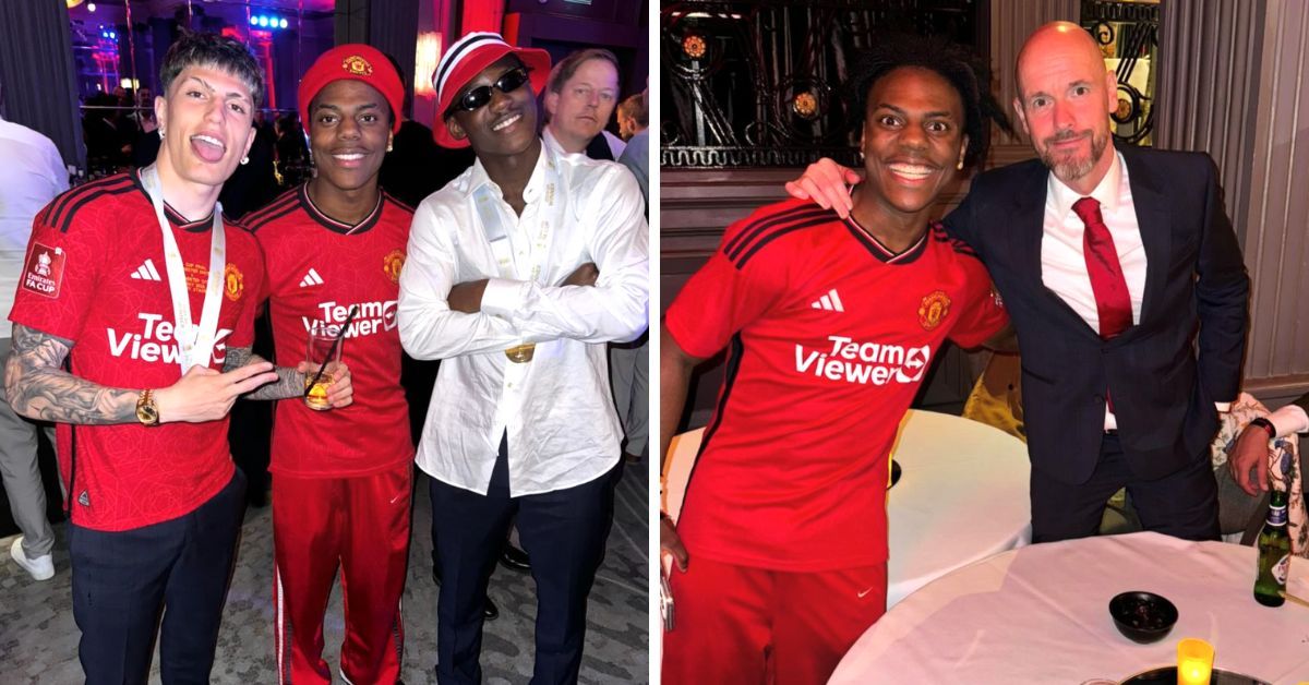 IShowSpeed&rsquo;s camera operator calls media &lsquo;tasteless&rsquo; for claim on Manchester United staff&rsquo;s feeling about YouTube star at FA Cup final