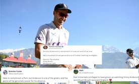 "Troubled three generations of Indian batting prodigies, Tendulkar, Kohli, Gill"- Fans react to James Anderson announcing international retirement