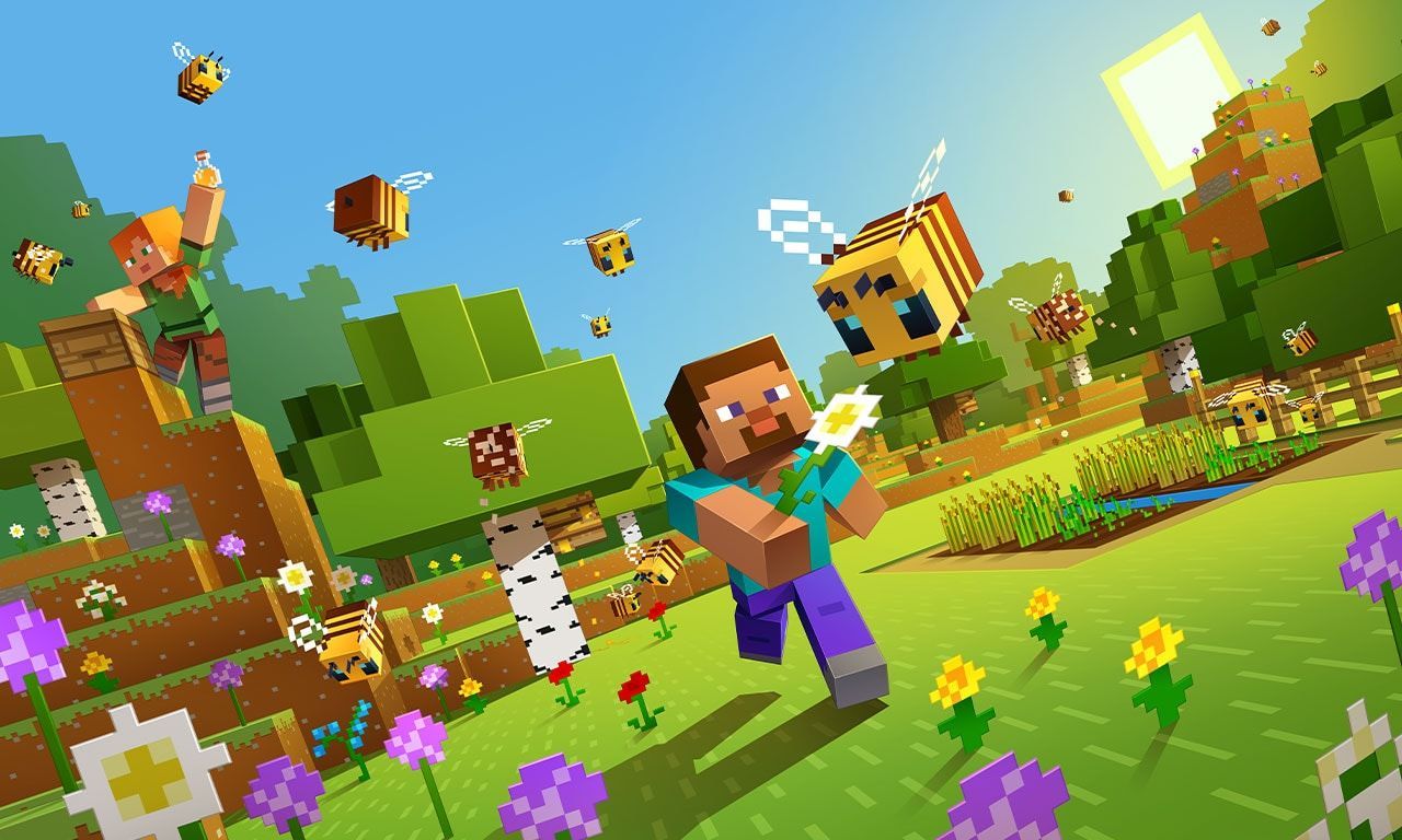 A still of the Minecraft game (Image via Minecraft.Net)