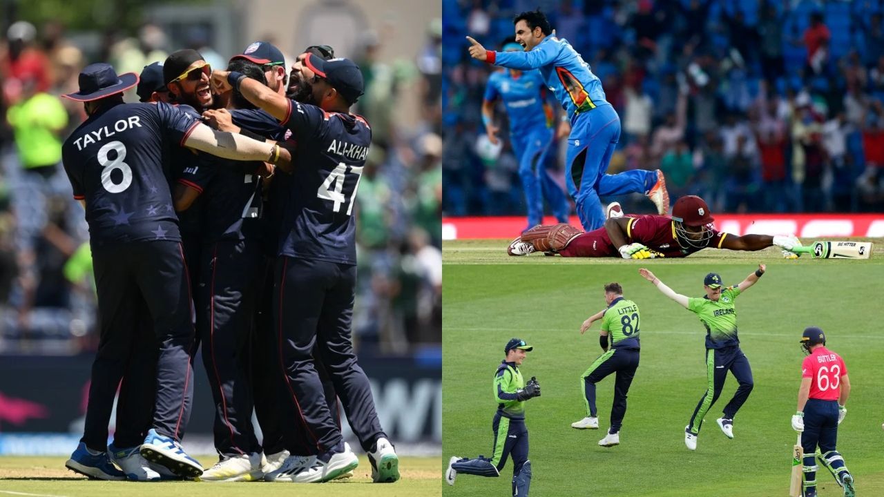 अमेरिका ने पाकिस्तान को हरा किया बड़ा उलटफेर (Photo Courtesy: ESPNcricinfo)                               