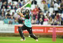 [Watch] Sam Curran slams monstrous six to reach maiden T20 hundred in Surrey's T20 Blast clash against Hampshire