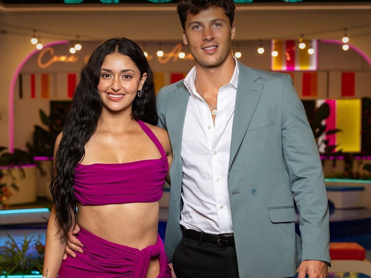 Love Island USA stars Leah and Rob