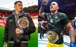 Tom Aspinall previews potential Alex Pereira heavyweight clash, plans to "rugby tackle" Brazilian in "first 10 seconds"