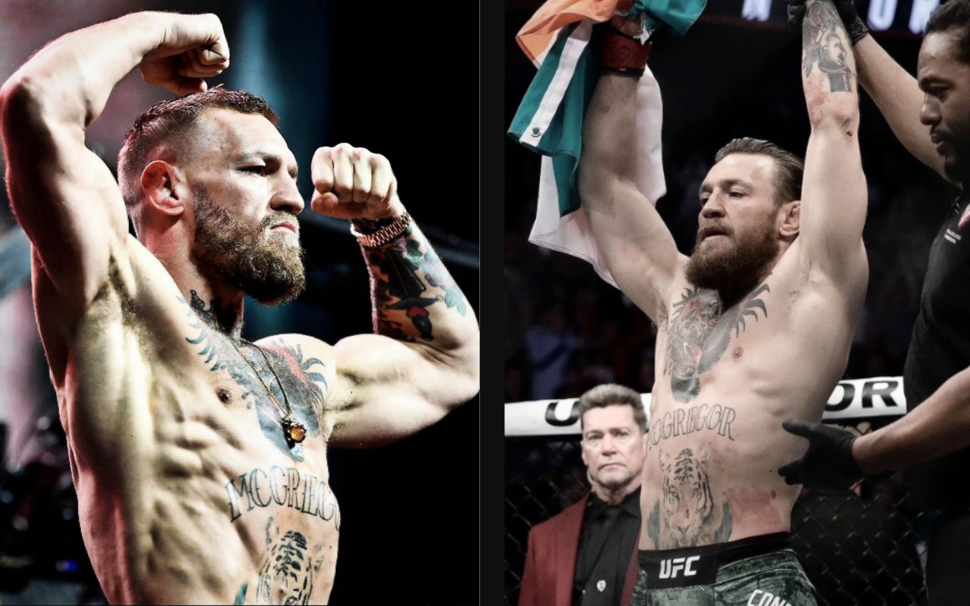 Conor McGregor talks about his imporved skillsets [Images courtesy: @TheNotoriousMMA on X]