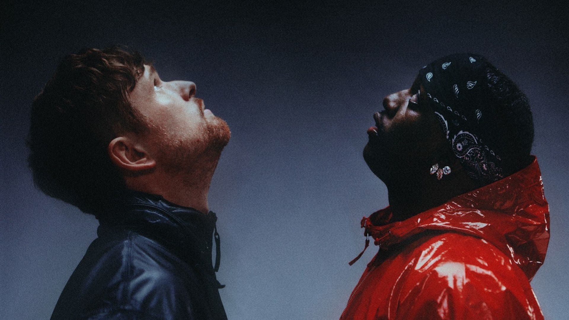 Lil Yachty and James Blake promoting their new collaboration album 