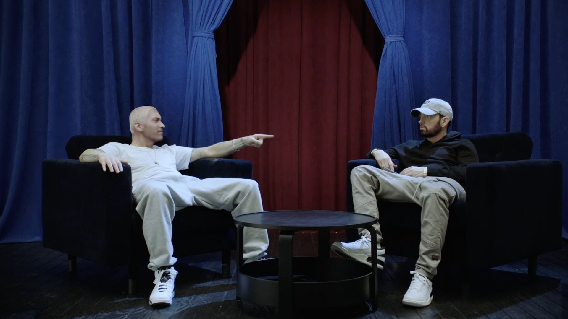 Marshall Mathers and Slim Shady in Complex