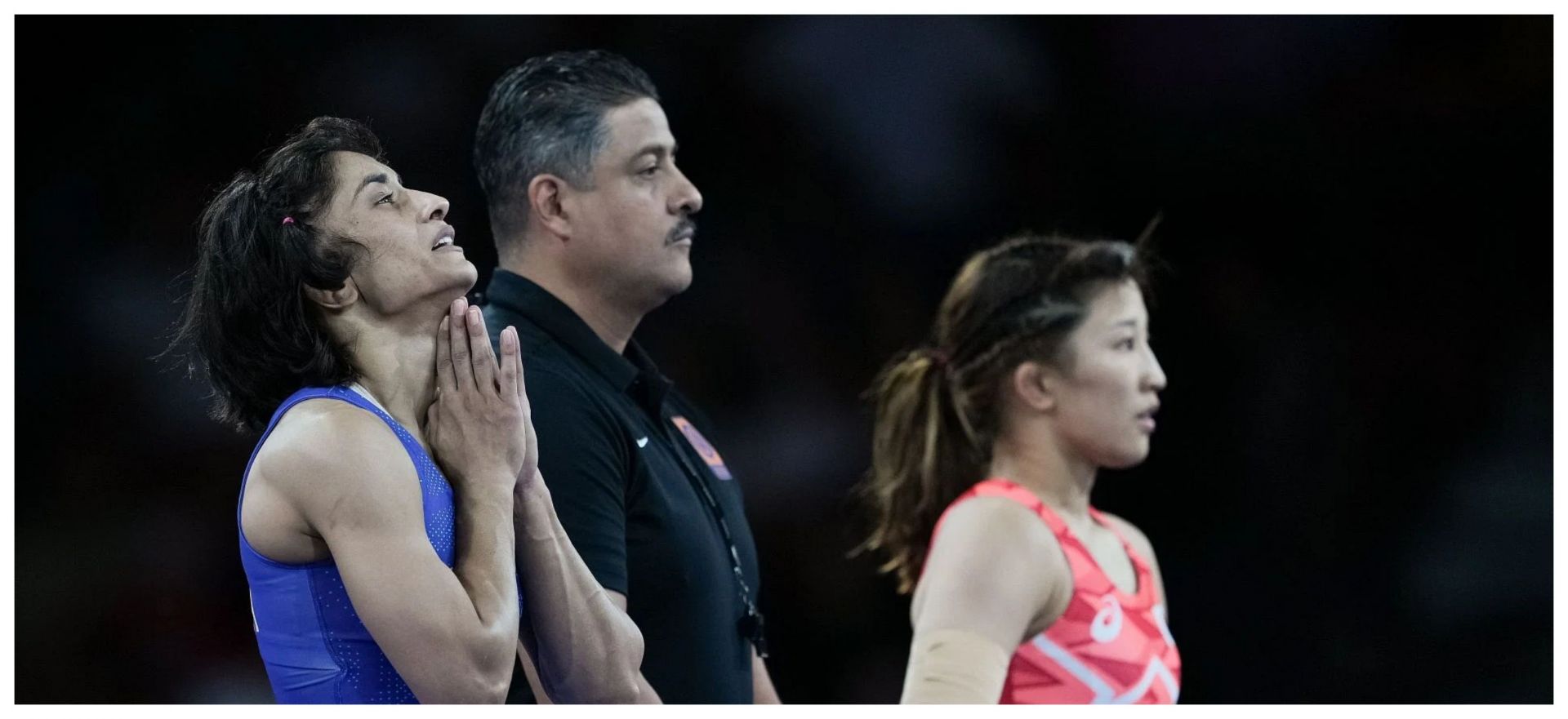 Vinesh Phogat defeated Yui Sasaki at the Paris Games - Source: Getty