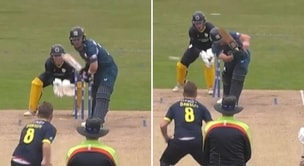[Watch] Liam Dawson delivers ‘ball of the tournament’ contender to dismiss Ryan Higgins in One Day Cup