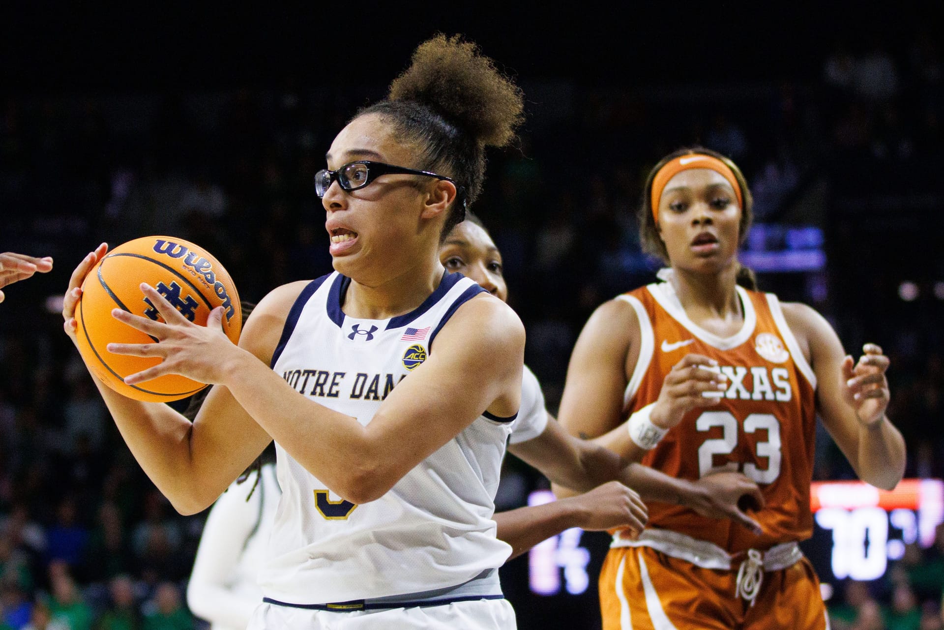 Watch: Notre Dame’s Olivia Miles in pain after suffering nasty ankle