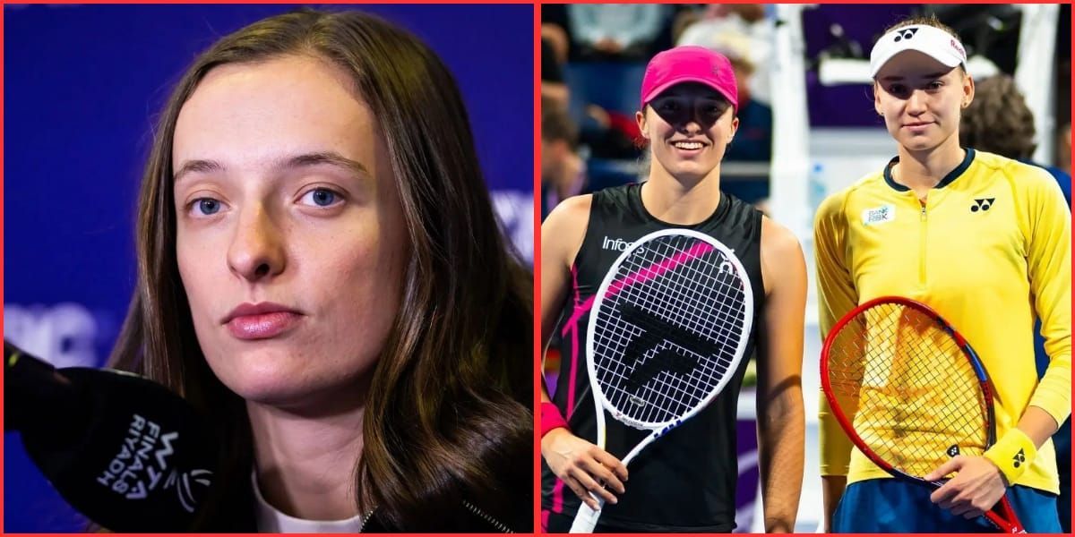 Iga Swiatek discusses facing Elena Rybakinna (Source-  GETTY)