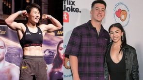 Zhang Weili’s heartwarming moment with UFC Hall of Famer sparks touching 3-word response from Bobby Miller’s girlfriend Natalie Loureda