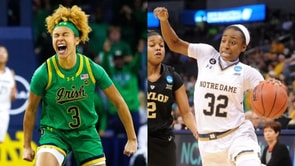 Hannah Hidalgo joins WNBA star Jewell Loyd in elite Notre Dame club after win vs Louisville