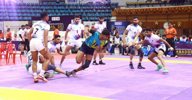 71st Senior National Men's Kabaddi Championship 2025: Day 1 Results (February 20)