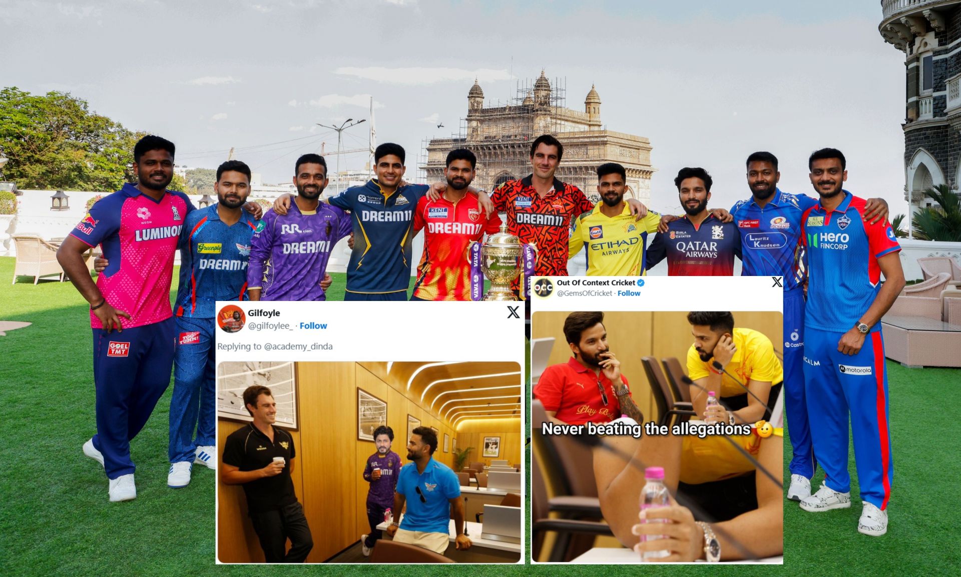Fans react with memes after captain