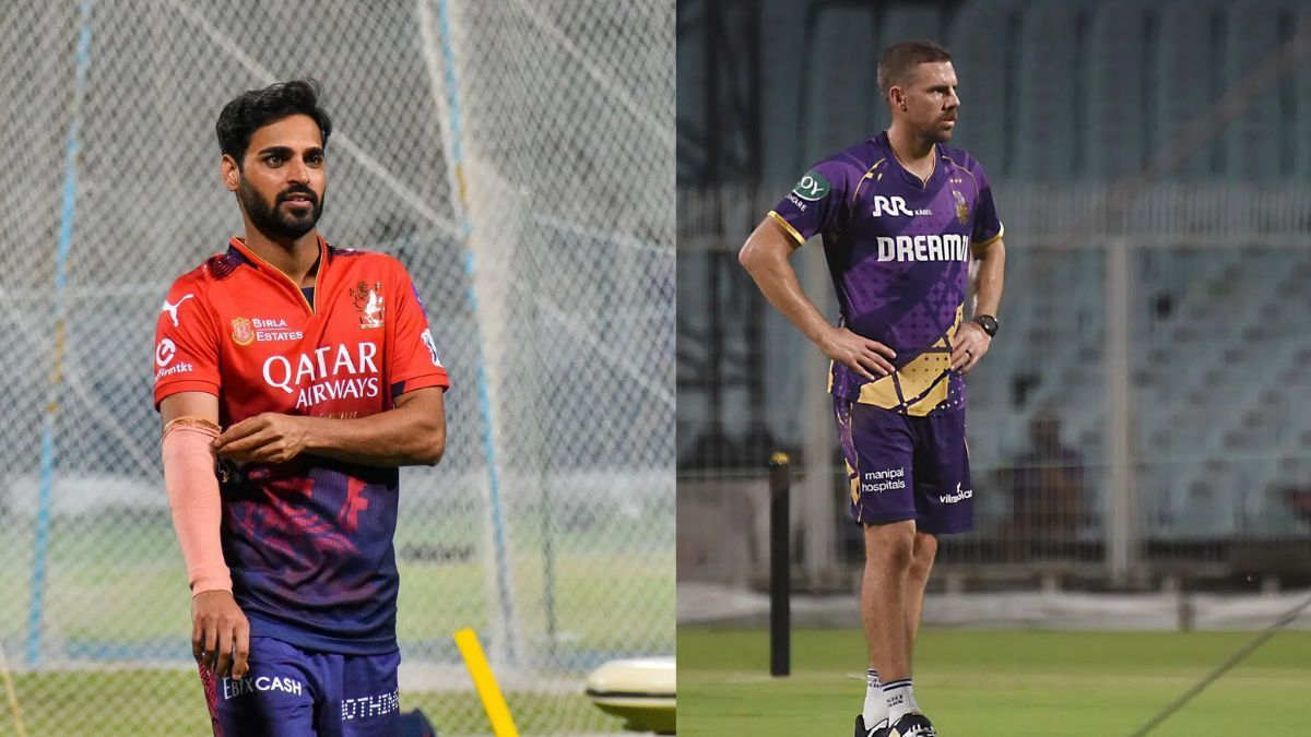 भुवनेश्वर कुमार और एनरिक नोर्ट्जे (Photo Credit_Getty)