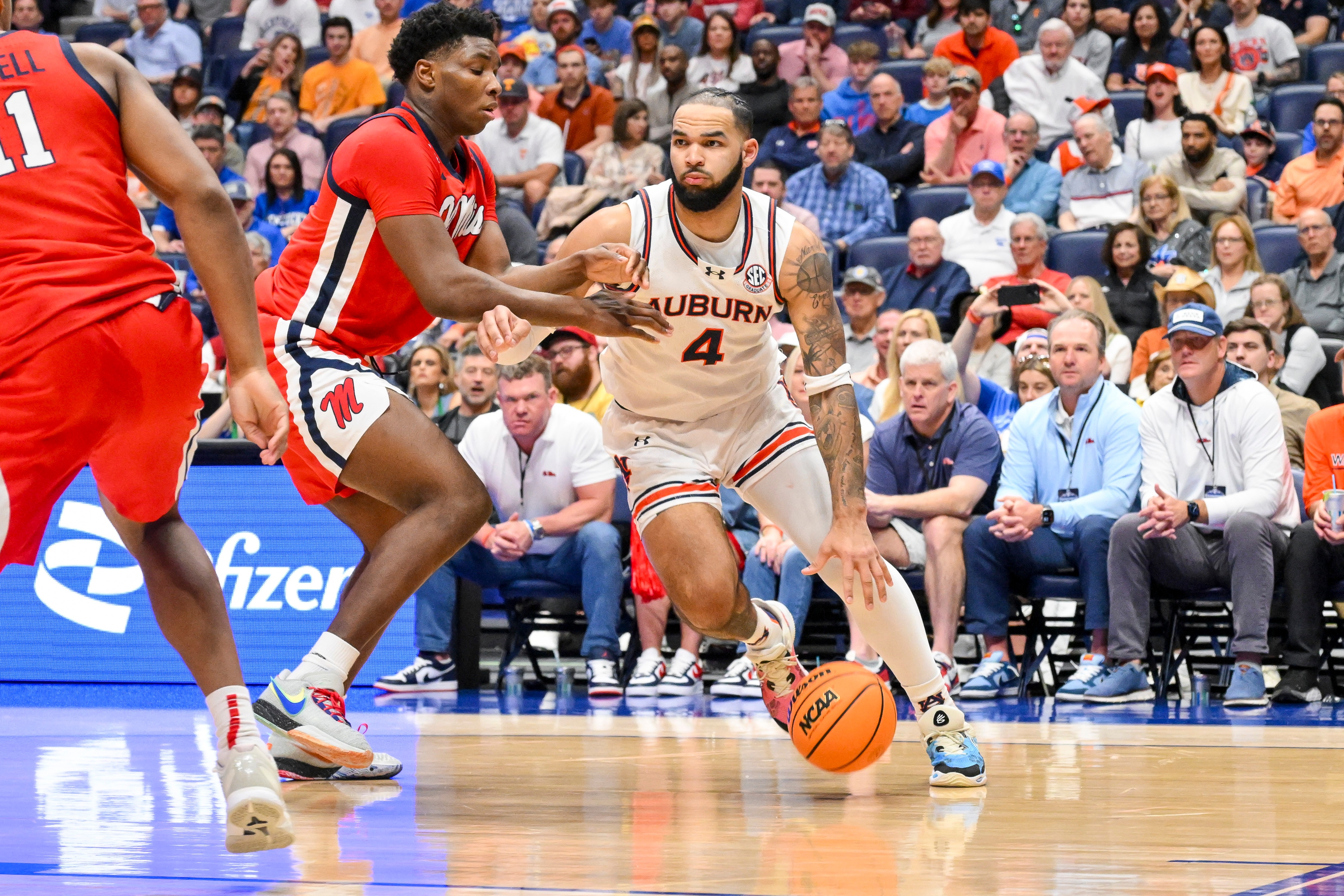 NCAA Basketball: SEC Conference Tournament Quarterfinal - Mississippi vs Auburn - Source: Imagn