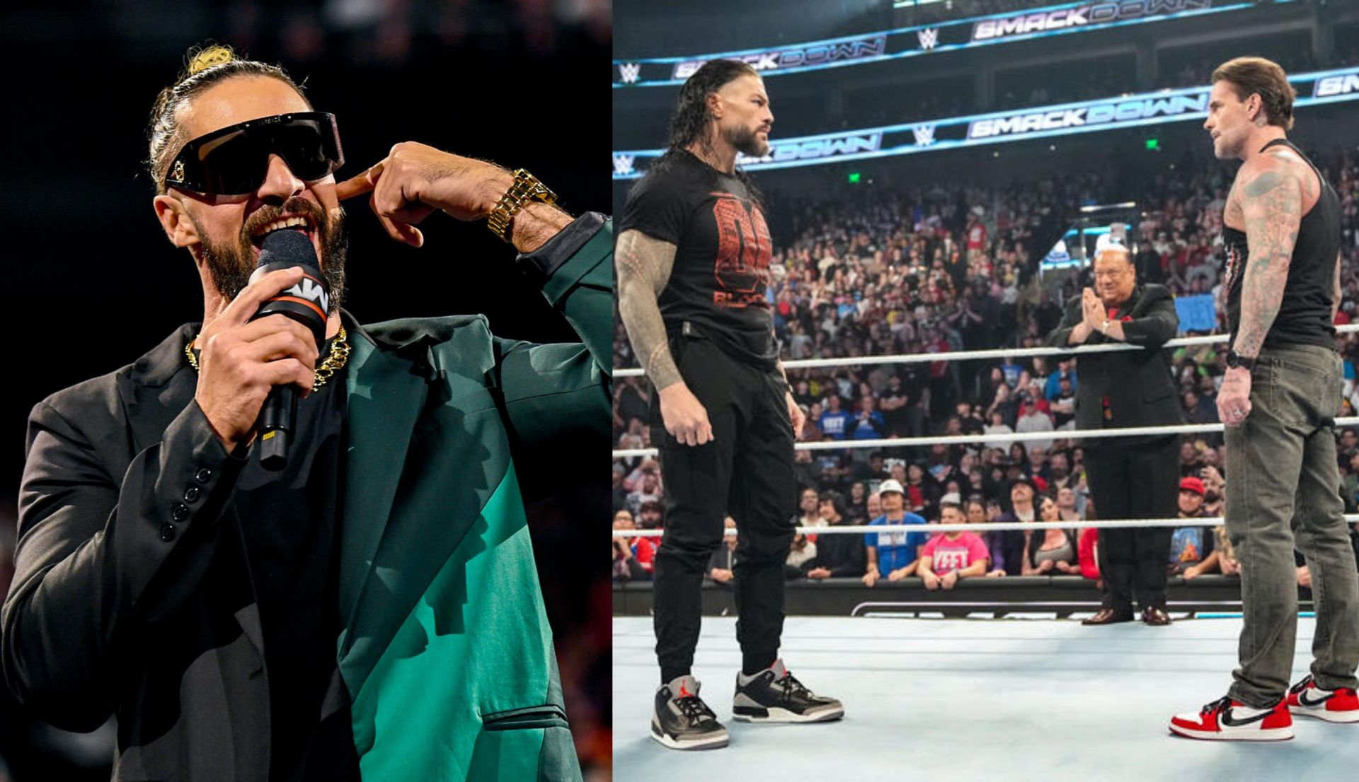 सैथ रॉलिंस की मुलाकात सीएम पंक-रोमन रेंस से होगी (Photo: WWE.com)